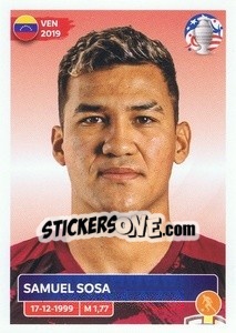 Figurina Samuel Sosa - CONMEBOL Copa América 2024. US Edition - Panini