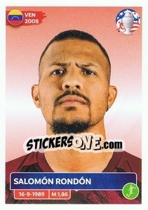 Sticker Salomón Rondón - CONMEBOL Copa América 2024. US Edition n. VEN22 - Panini