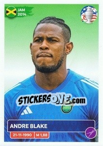 Figurina Andre Blake - CONMEBOL Copa América 2024. US Edition - Panini