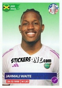 Sticker Jahmali Waite - CONMEBOL Copa América 2024. US Edition n. JAM4 - Panini