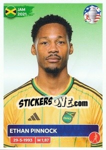 Sticker Ethan Pinnock - CONMEBOL Copa América 2024. US Edition n. JAM7 - Panini