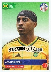 Sticker Amari'i Bell - CONMEBOL Copa América 2024. US Edition - Panini