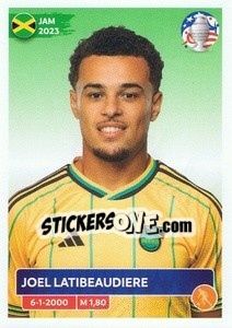 Sticker Joel Latibeaudiere - CONMEBOL Copa América 2024. US Edition n. JAM13 - Panini