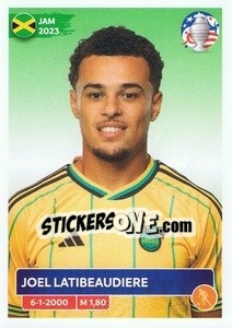 Sticker Joel Latibeaudiere - CONMEBOL Copa América 2024. US Edition - Panini