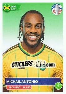 Cromo Michail Antonio - CONMEBOL Copa América 2024. US Edition - Panini