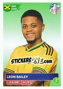 Sticker Leon Bailey - CONMEBOL Copa América 2024. US Edition n. JAM21 - Panini