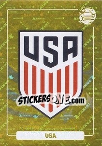 Sticker Emblem - CONMEBOL Copa América 2024. US Edition n. USA1 - Panini