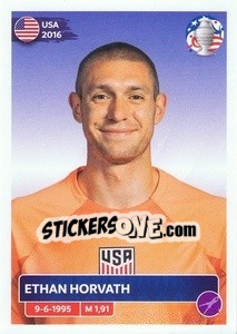 Sticker Ethan Horvath - CONMEBOL Copa América 2024. US Edition - Panini