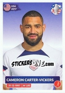 Sticker Cameron Carter-Vickers - CONMEBOL Copa América 2024. US Edition n. USA7 - Panini