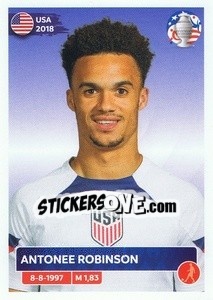 Sticker Antonee Robinson - CONMEBOL Copa América 2024. US Edition - Panini