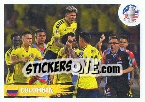Sticker Team - CONMEBOL Copa América 2024. US Edition n. COL2 - Panini
