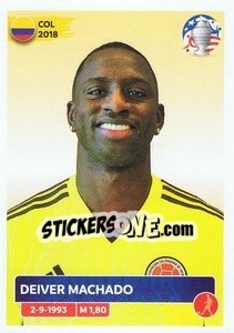 Sticker Deiver Machado - CONMEBOL Copa América 2024. US Edition n. COL5 - Panini