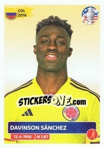 Sticker Davinson Sánchez - CONMEBOL Copa América 2024. US Edition n. COL7 - Panini