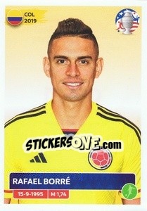 Sticker Rafael Santos Borré - CONMEBOL Copa América 2024. US Edition n. COL21 - Panini