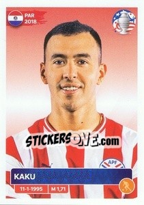Sticker Kaku Alejandro Romero Gamarra - CONMEBOL Copa América 2024. US Edition n. PAR13 - Panini