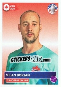 Figurina Milan Borjan - CONMEBOL Copa América 2024. US Edition - Panini