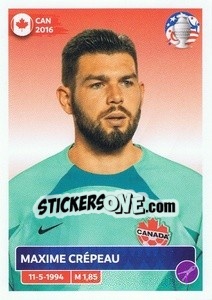 Sticker Maxime Crépeau - CONMEBOL Copa América 2024. US Edition - Panini