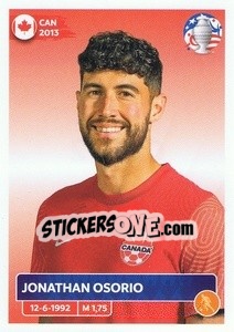 Sticker Jonathan Osorio - CONMEBOL Copa América 2024. US Edition n. CAN12 - Panini