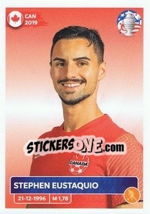 Sticker Stephen Eustáquio - CONMEBOL Copa América 2024. US Edition n. CAN13 - Panini