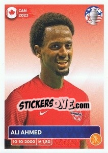 Sticker Ali Ahmed - CONMEBOL Copa América 2024. US Edition n. CAN16 - Panini