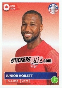 Sticker David Junior Hoilett - CONMEBOL Copa América 2024. US Edition n. CAN18 - Panini