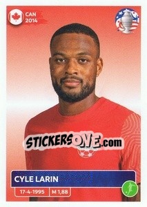 Sticker Cyle Larin - CONMEBOL Copa América 2024. US Edition - Panini