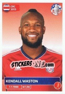 Sticker Kendall Waston - CONMEBOL Copa América 2024. US Edition n. CRC4 - Panini