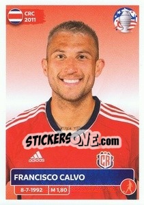 Sticker Francisco Calvo - CONMEBOL Copa América 2024. US Edition n. CRC5 - Panini