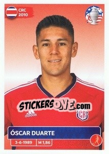 Sticker Óscar Duarte - CONMEBOL Copa América 2024. US Edition n. CRC9 - Panini