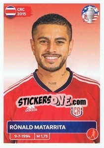 Cromo Ronald Matarrita - CONMEBOL Copa América 2024. US Edition - Panini