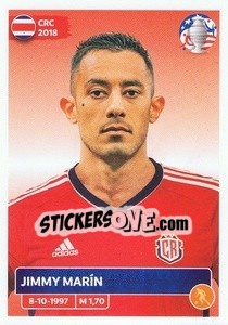 Sticker Jimmy Marín - CONMEBOL Copa América 2024. US Edition n. CRC11 - Panini