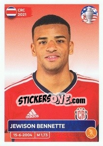 Sticker Jewison Bennette - CONMEBOL Copa América 2024. US Edition - Panini