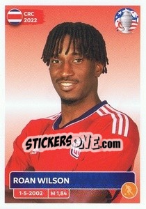 Sticker Roan Wilson - CONMEBOL Copa América 2024. US Edition n. CRC13 - Panini