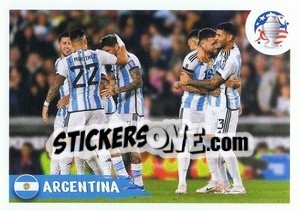 Sticker Logo - CONMEBOL Copa América 2024. US Edition - Panini