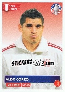 Sticker Aldo Corzo - CONMEBOL Copa América 2024. US Edition n. PER7 - Panini