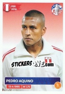 Sticker Pedro Aquino - CONMEBOL Copa América 2024. US Edition n. PER16 - Panini