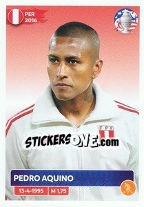 Cromo Pedro Aquino - CONMEBOL Copa América 2024. US Edition - Panini