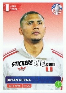 Sticker Bryan Reyna - CONMEBOL Copa América 2024. US Edition n. PER18 - Panini