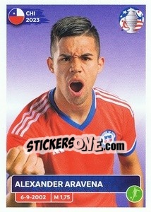 Sticker Alexander Aravena - CONMEBOL Copa América 2024. US Edition n. CHI20 - Panini