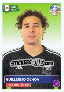Sticker Guillermo Ochoa - CONMEBOL Copa América 2024. US Edition n. MEX3 - Panini