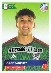 Sticker Jorge Sánchez - CONMEBOL Copa América 2024. US Edition n. MEX7 - Panini