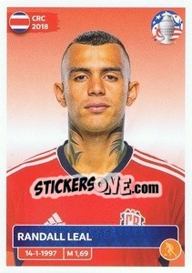 Sticker Randall Leal - CONMEBOL Copa América 2024. US Edition n. CRC16 - Panini