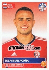 Sticker Sebastián Acuña - CONMEBOL Copa América 2024. US Edition n. CRC18 - Panini