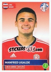 Sticker Manfred Ugalde - CONMEBOL Copa América 2024. US Edition - Panini