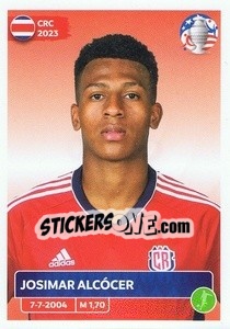 Cromo Josimar Alcócer - CONMEBOL Copa América 2024. US Edition - Panini