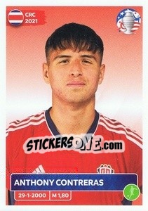 Sticker Anthony Contreras - CONMEBOL Copa América 2024. US Edition n. CRC21 - Panini