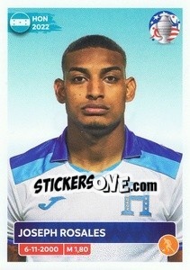 Sticker Joseph Rosales - CONMEBOL Copa América 2024. US Edition n. HON10 - Panini