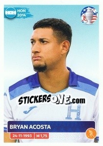 Sticker Bryan Acosta - CONMEBOL Copa América 2024. US Edition n. HON14 - Panini