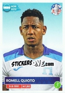 Sticker Romell Quioto - CONMEBOL Copa América 2024. US Edition n. HON22 - Panini