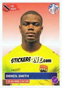 Sticker Denzil Smith - CONMEBOL Copa América 2024. US Edition n. TRI3 - Panini